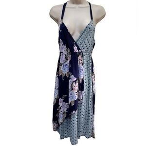 Anthropologie Lilka Chrysanthemum Moon Chemise Dress